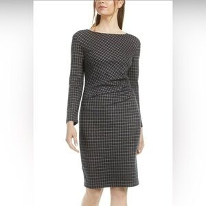 Max Mara Weekend Women’s Perigeo Long-Sleeve Plaid Dress, Size XS